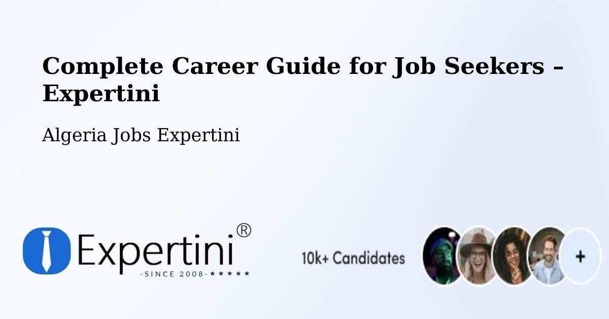 Career Guide for Job Seekers – Constantine - Constantine, Algeria Jobs Expertini